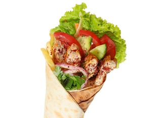 Сандвич с пилешка пържола (440г)