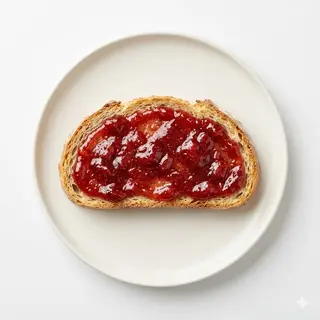 Tostada mermelada