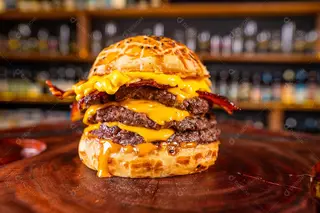 X-Burguer no Pão