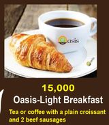 Oasis-Light Breakfast