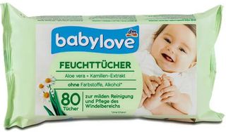 Babylove Servetele Umede Aloe&Musetel80 (116176)