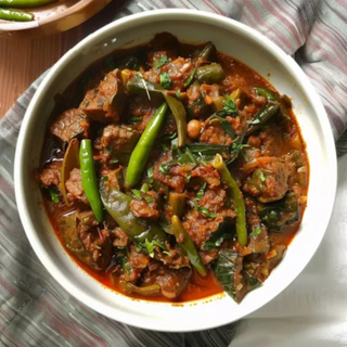 Lamb Bhindi