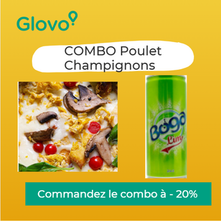 Combo Poulet Champignons + Boga