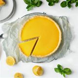 Тарт лимонный