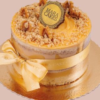 Bolo Nozes e Doce de Leite