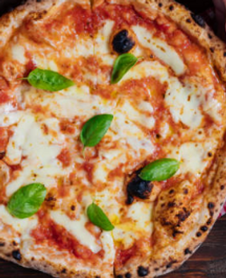 Pizza Margherita menu