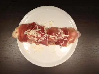 Pizza arrotolata