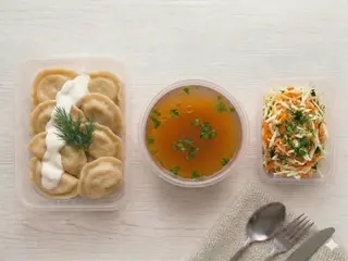 Ланч-бокс с варениками