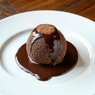 Tartufo con cioccolato