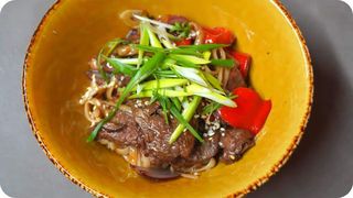 Лапша-вок с говядиной