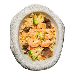 Жареный Рис с Креветками