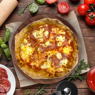 PIZZA PROSCIUTTO FARA GLUTEN