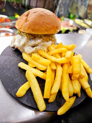 Hamburger mc food pistacchioso