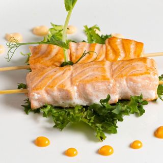 063.Spiedini di salmone