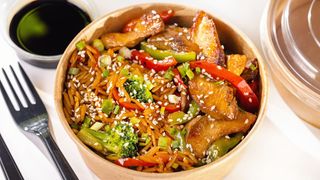 ფახიტასი შავი ბრინჯით