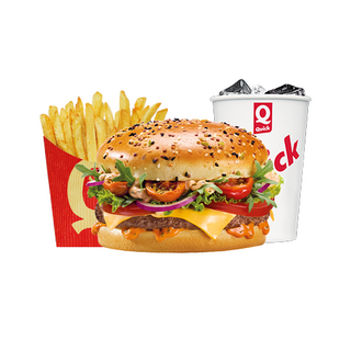 Menu Soprano Burger Qreamy Tomato Beef