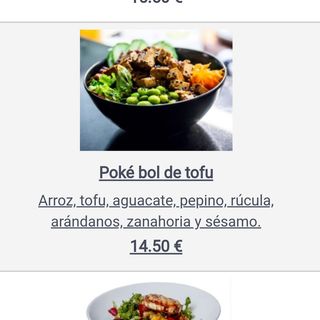 Poké Bol De Tofu
