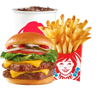 Двойной Wendy's Burger комбо