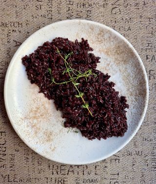 Черен ориз в масло