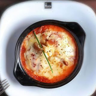 Berenjenas Parmesana Con Carne