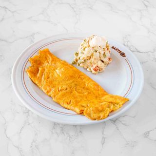 Tortilla Mixta York Y Queso Con Ensaladilla