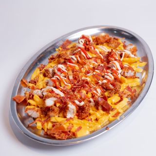 Bacon, chicken fries