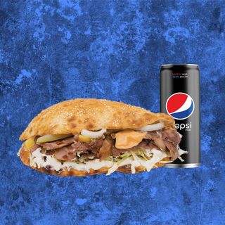 Zeus pita meniu Vitel/Purecel/Berbecut si Pepsi