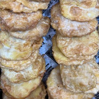 Patata Olot Farcida de Formatge de Cabra i Ceba Caramelitzada