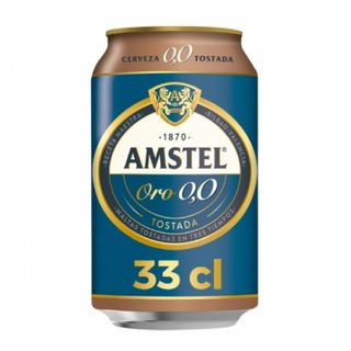 Cerveza Amstel Tostada 0.0 (330 Ml.)
