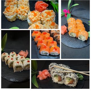 Sushi Set Cinco Elementos 40 ud