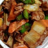 ternera con salsa picante