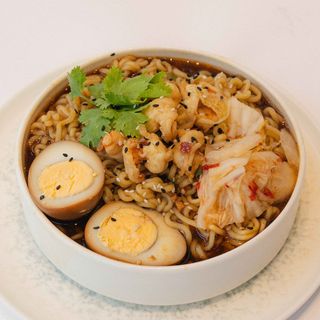 Суп Рамен с креветками