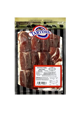 SZYNKA Z ŁOPATKI PALETA IBERICO DE BELLOTA 50-75% RASY IBERICO KROJONA 100G