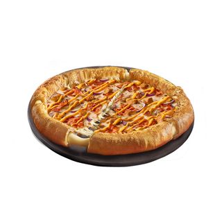 Pizza Cheddar & Chicken Fest Stuffed Crust
