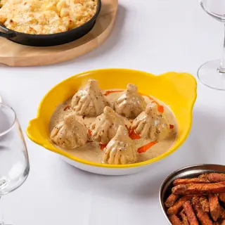 Khinkluka With Truffle Sauce