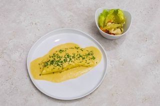 Омлет з крем-біском та ікрою мойви, 300 г