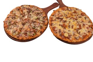 2 Medium Pizzas. (Friday Only)