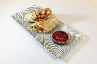 Dürüm de pollo crujiente