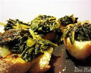 Bruschetta Friarielli E Salsiccia