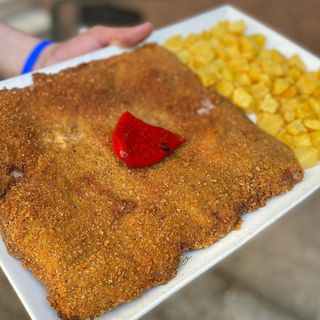 Cachopo De Jamón Serrano Y Queso Gouda (Para 2 Personas)