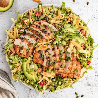 Spicy Chicken & Avocado Salad