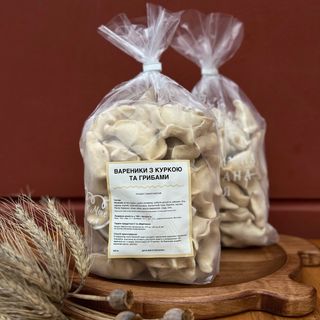 з куркою та грибами (1000г)