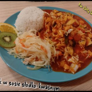 Kurczak w sosie słodko-kwaśny