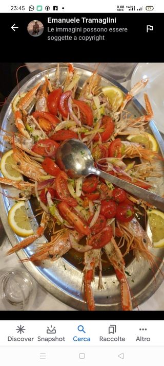 Insalata di mare calda
