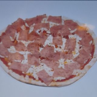 Pizza de prosciutto