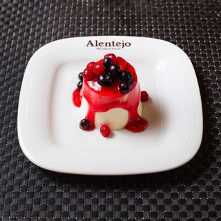 Panna Cotta de Frutos Vermelhos