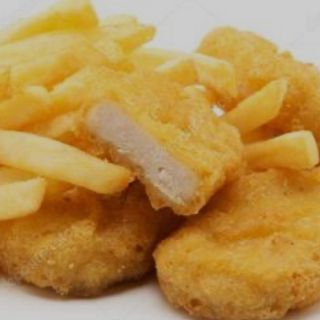 Nuggets más patatas 