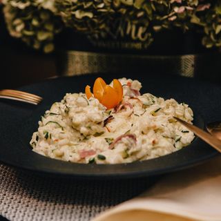 Risotto s pršutom i tikvicama