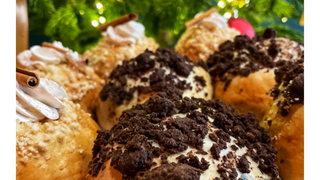 Drożdżówka czeko-banan