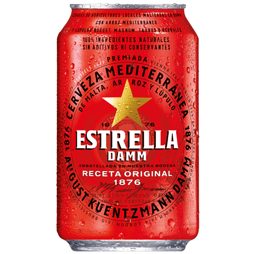 Estrella Damm Cerveza (33 cl)